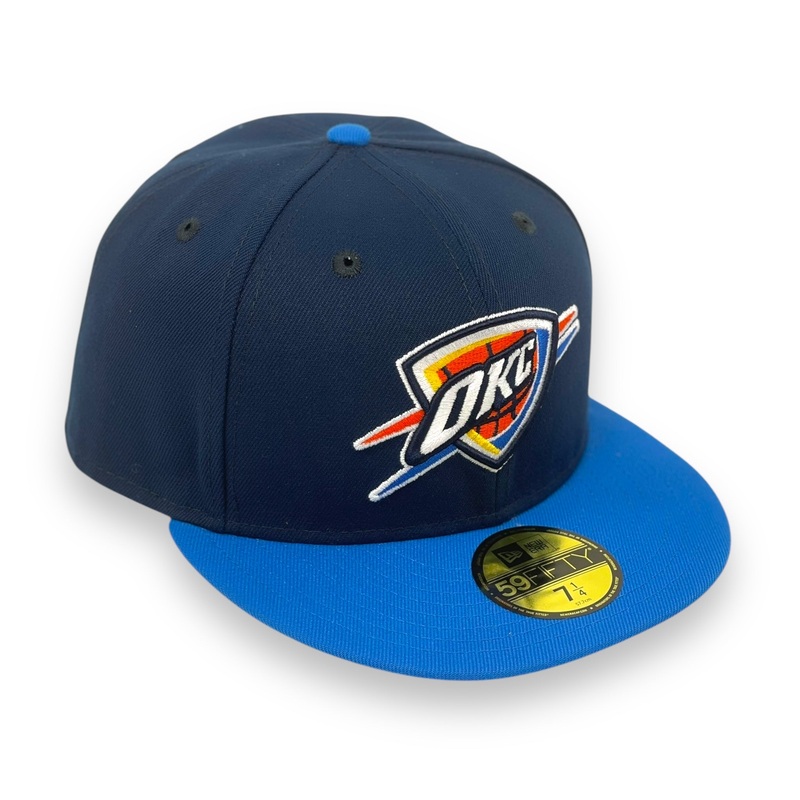 OKLAHOMA CITY THUNDER (2-TONE) NEW ERA 59FIFTY FITTED 67/8