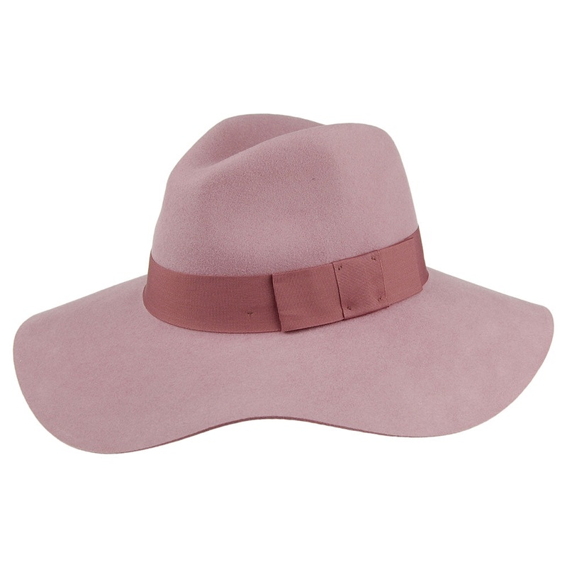 Brixton Hats Piper Floppy Hat – Mauve S