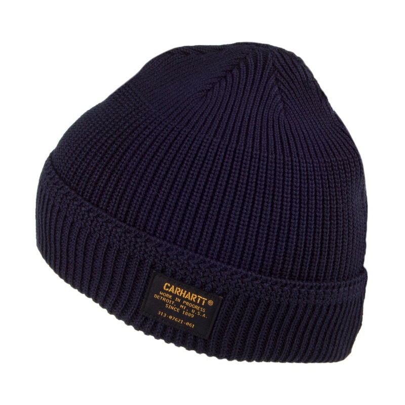Carhartt WIP Hats Truman Beanie Hat – Navy Blue 1-Size