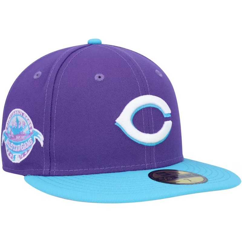 New Era Cincinnati Reds Purple Vice 2023 59FIFTY Fitted Hat