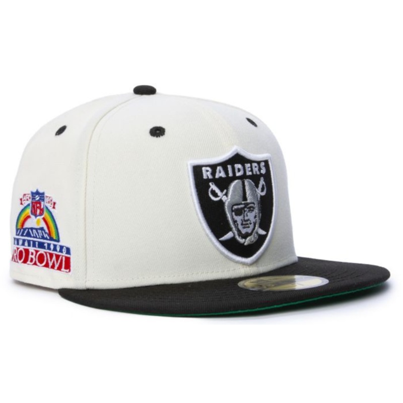 New Era Las Vegas Raiders Chrome 1990 Pro Bowl 59FIFTY Fitted Hat