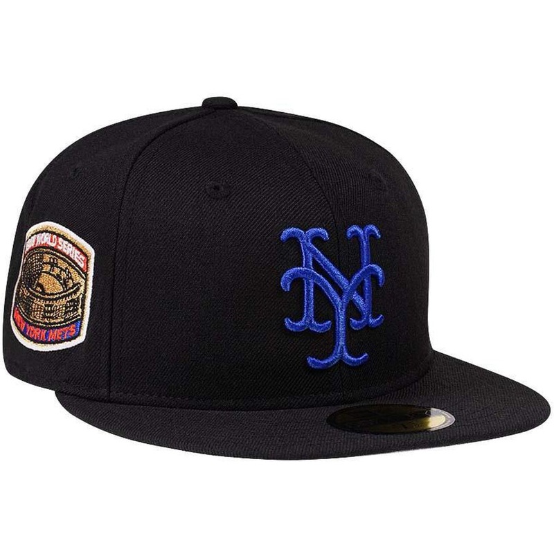 New Era New York Mets World Series 1969 Black and Blue Edition 59Fifty Fitted Cap