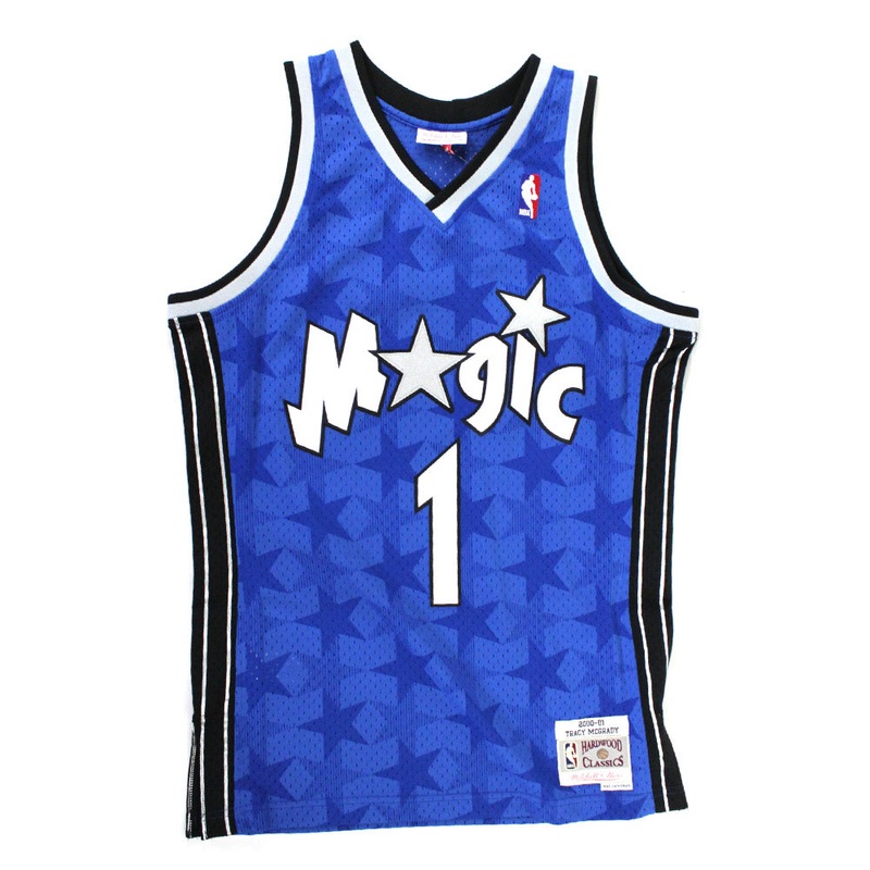 Orlando Magic #1 Tracy McGrady Mitchell and Ness Swingman Jersey s