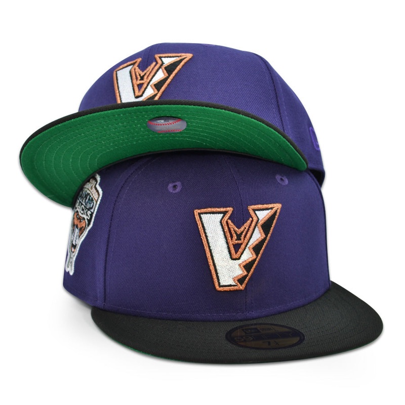 Arizona Diamondbacks “EL VALLE” Exclusive New Era 59Fifty Fitted Hat – Purple/Black 6 7/8