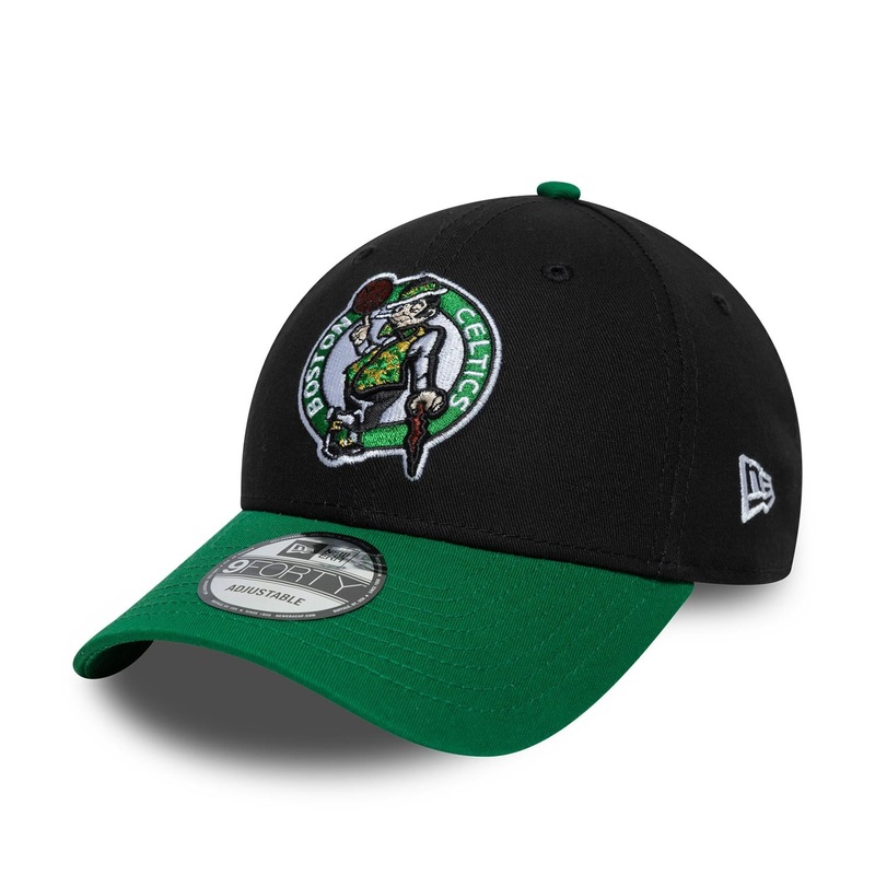 Boston Celtics 9FORTY NBA Side Patch Black Cap One Size
