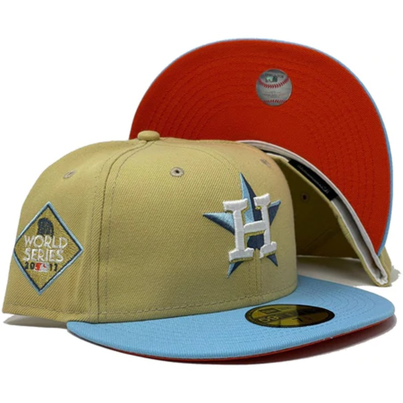 New Era Houston Astros “Sunrise Gradient” 2011 World Series 59FIFTY Fitted Hat