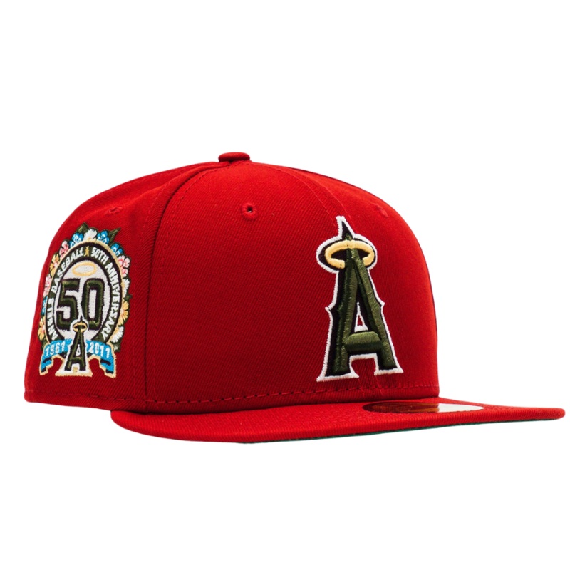 New Era Los Angeles Angels Botanical 59FIFTY Fitted Hat