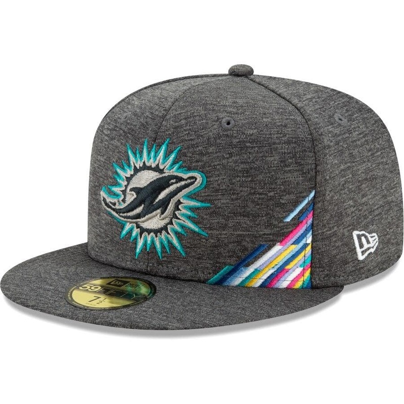 New Era Miami Dolphins 2019 Crucial Catch 59FIFTY Fitted Hat