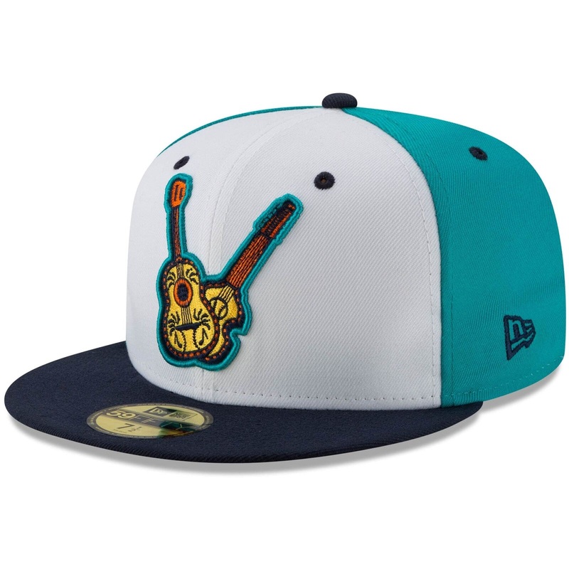 New Era Vihuelas de Nashville White/Navy Copa de la Diversion 59FIFTY Fitted Hat