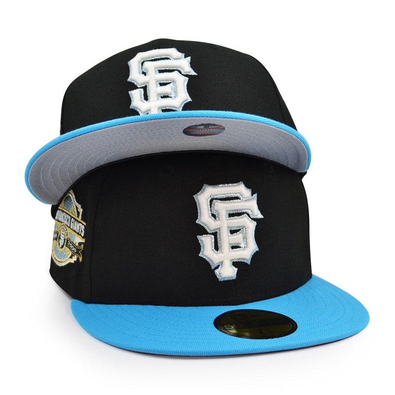 San Francisco 2000 Inaugural Season Exclusive New Era 59Fifty Fitted Hat -Black/Fanatic 6 7/8