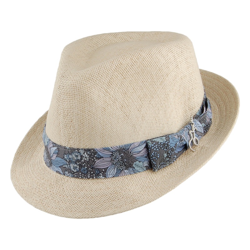 Carlos Santana Essence Toyo Matte Trilby Hat – Natural M