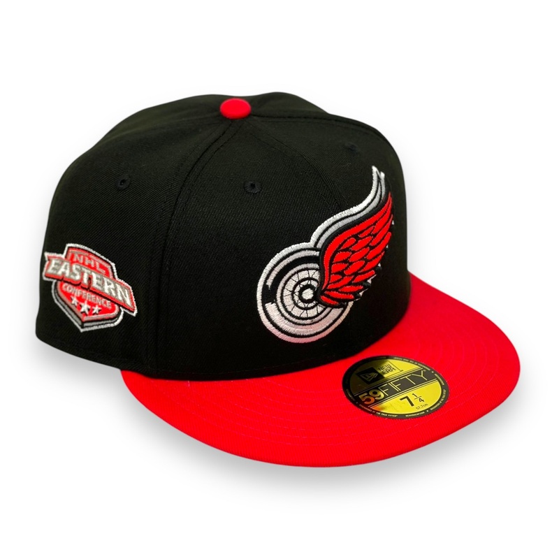 DETROIT REDWINGS (BLACK/LAVA) (EASTERN CONF) NEW ERA 59FIFTY FITTED 67/8