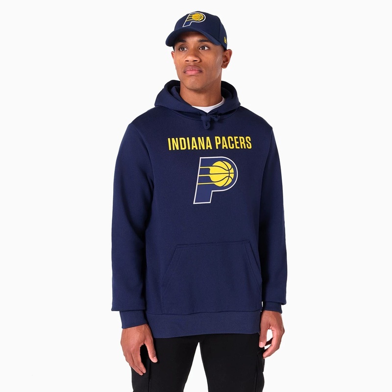 Indiana Pacers NBA Navy Pullover Hoodie XS