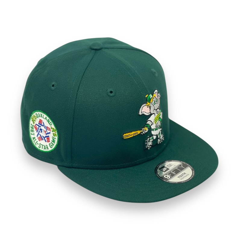 “KIDS” OAKLAND ATHLETICS (DK GREEN) (1987 ASG) NEW ERA 9FIFTY SNAPBACK