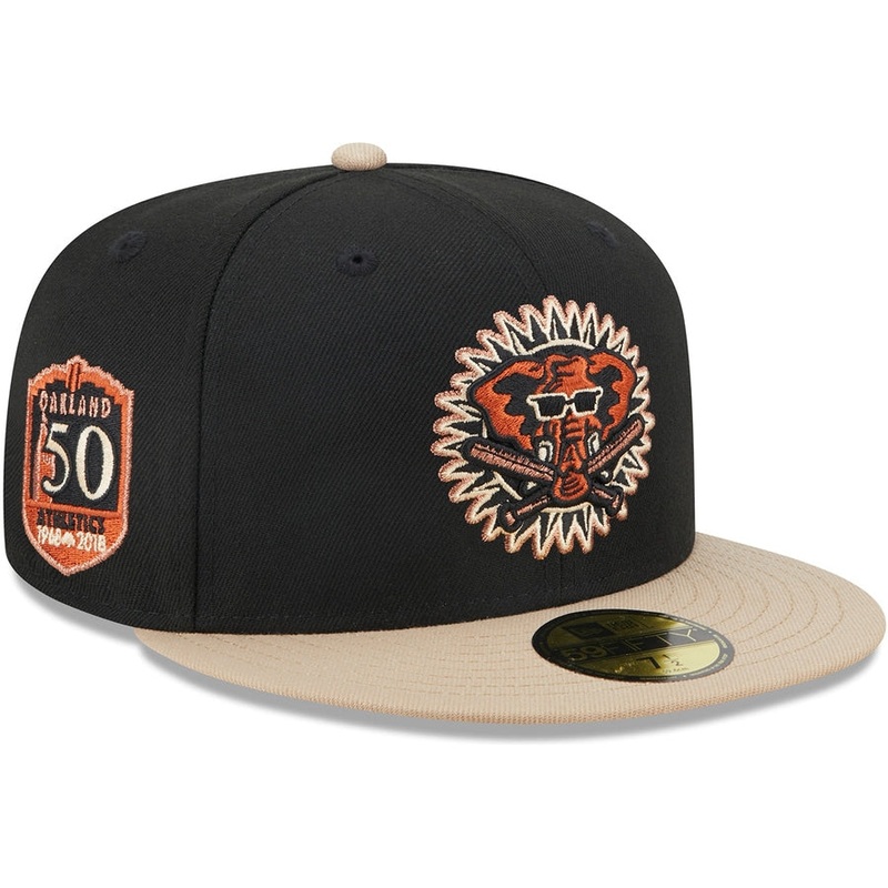 Lids HD x New Era Oakland Athletics Rust Belt 2.0 59FIFTY Fitted Cap