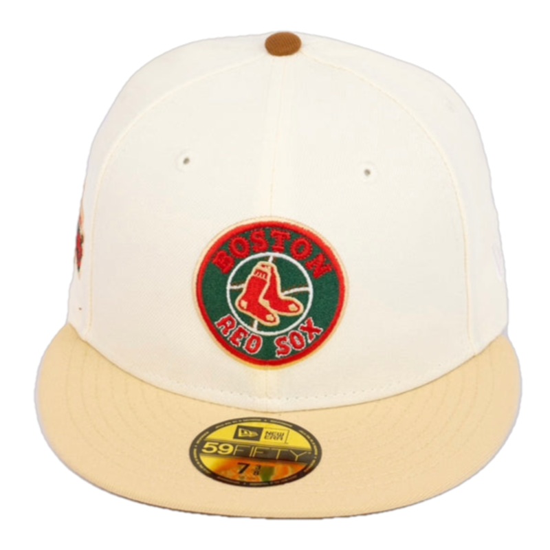 New Era Boston Red Sox 100 Years Fenway Park ‘Eggnog Pack’ 59FIFTY Fitted Hat