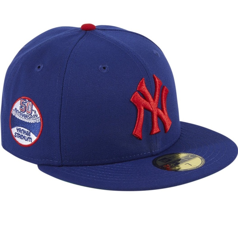 New Era New York Yankees Cool Fall Fashion 50th Anniversary 59FIFTY Fitted Hat