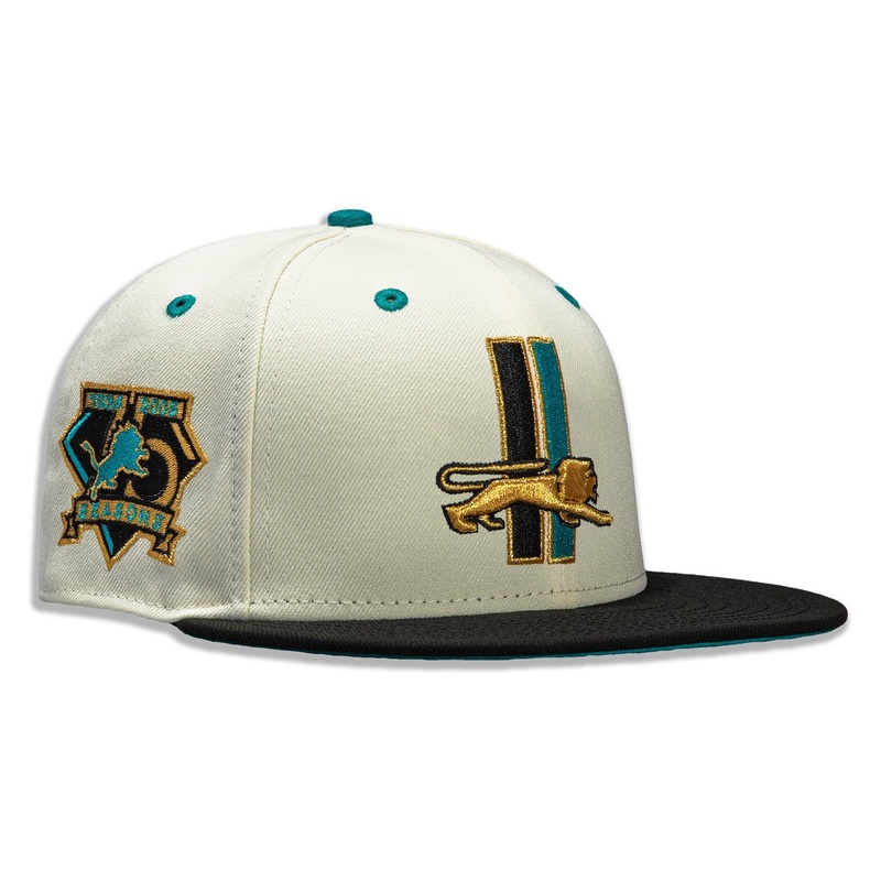 New Era Tropics Detroit Lions 75th Anniversary 59FIFTY Fitted Hat