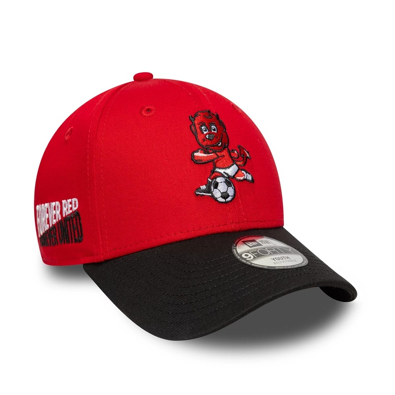 Youth Fred The Red Manchester United FC Red 9FORTY Cap Child