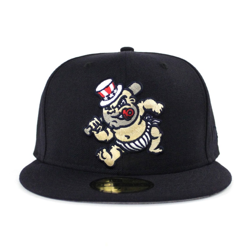 Baby Bombers Scranton Wilkes-Barre Yankees New Era 59Fifty Fitted Hat (Gray Under Brim) 7