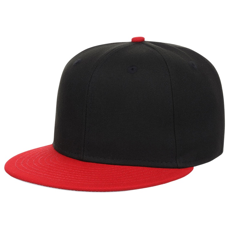 Crowns By Lids Full Court Fitted Cap – Black/Red 678