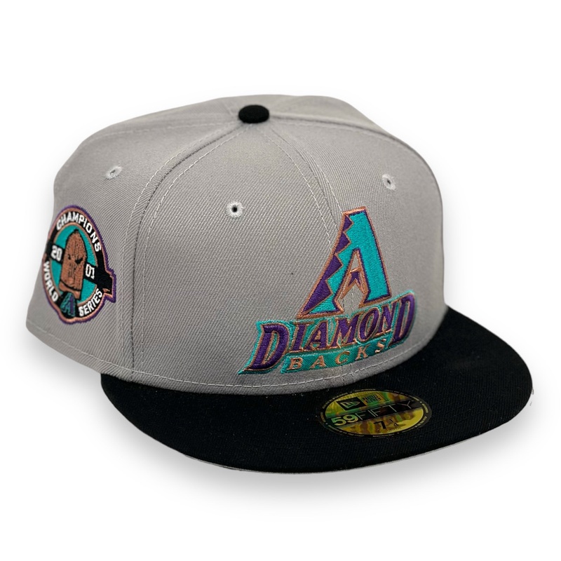 DIAMONDBACKS (GREY) (2001 WS CHAMPIONS) NEW ERA 59FIFTY FITTED 67/8