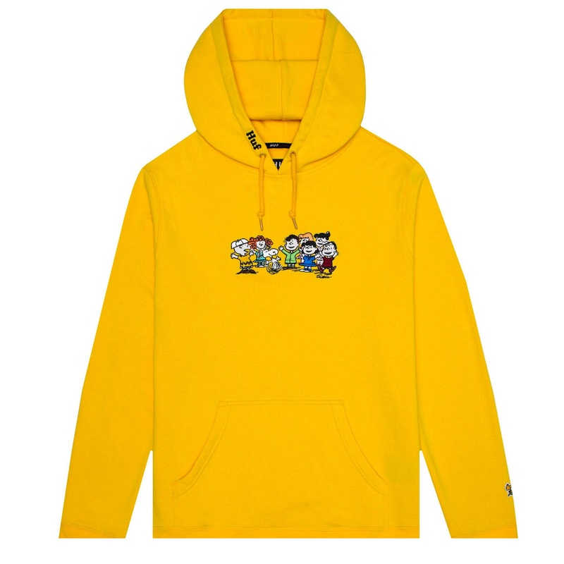 Huf x Peanuts end credits pullover hoodie m