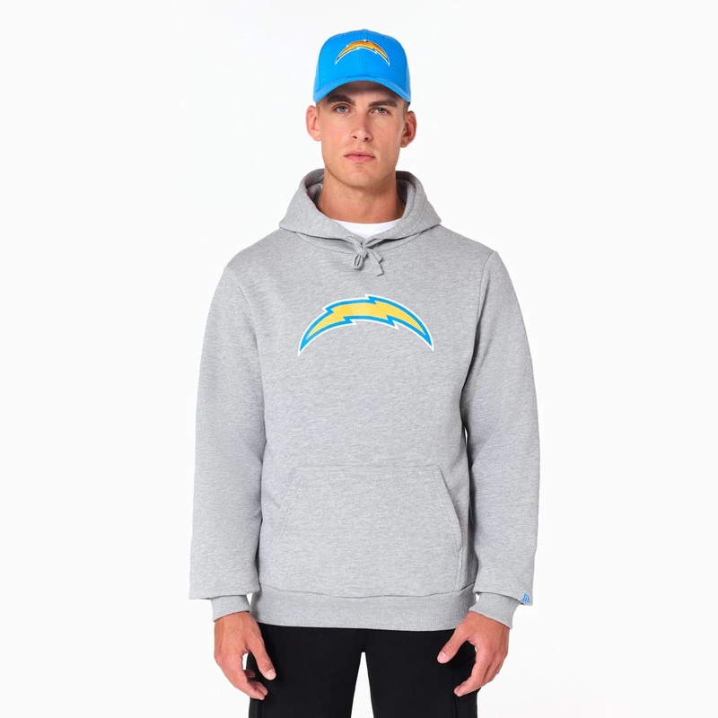 LA Chargers NFL Grey Pullover Hoodie XS