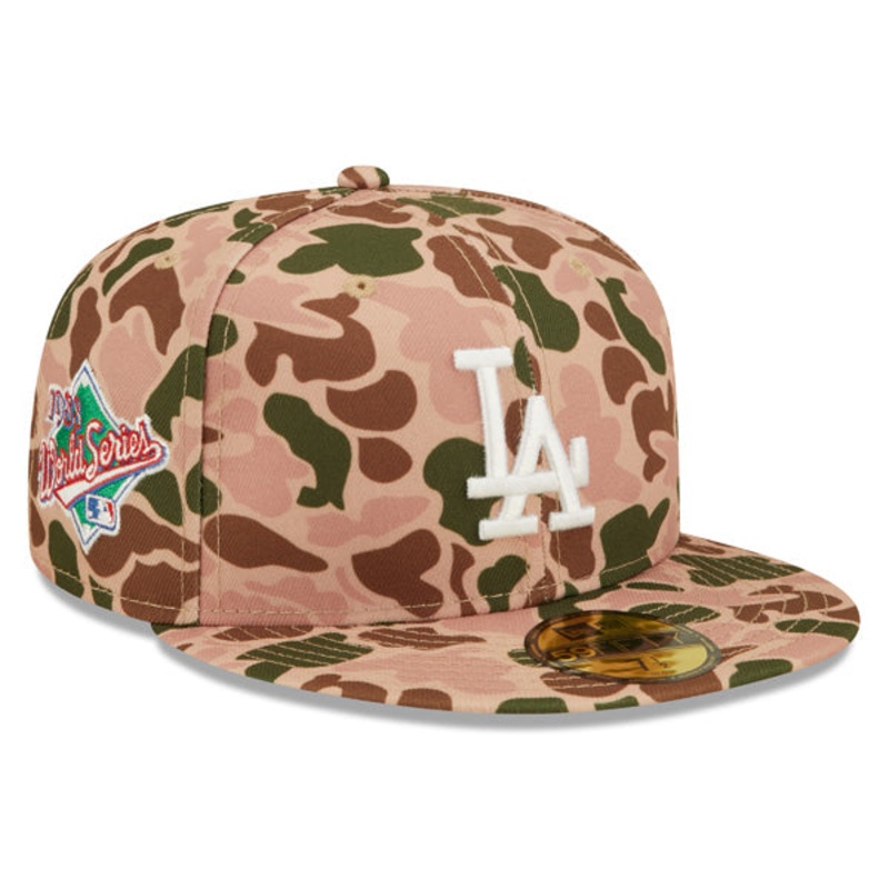 Los Angeles Dodgers New Era 1988 World Series DUCK CAMO 59Fifty Fitted Hat – Camo Deluxe 7