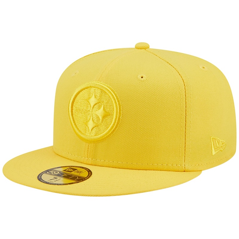 New Era Pittsburgh Steelers Yellow Color Pack II 59FIFTY Fitted Hat