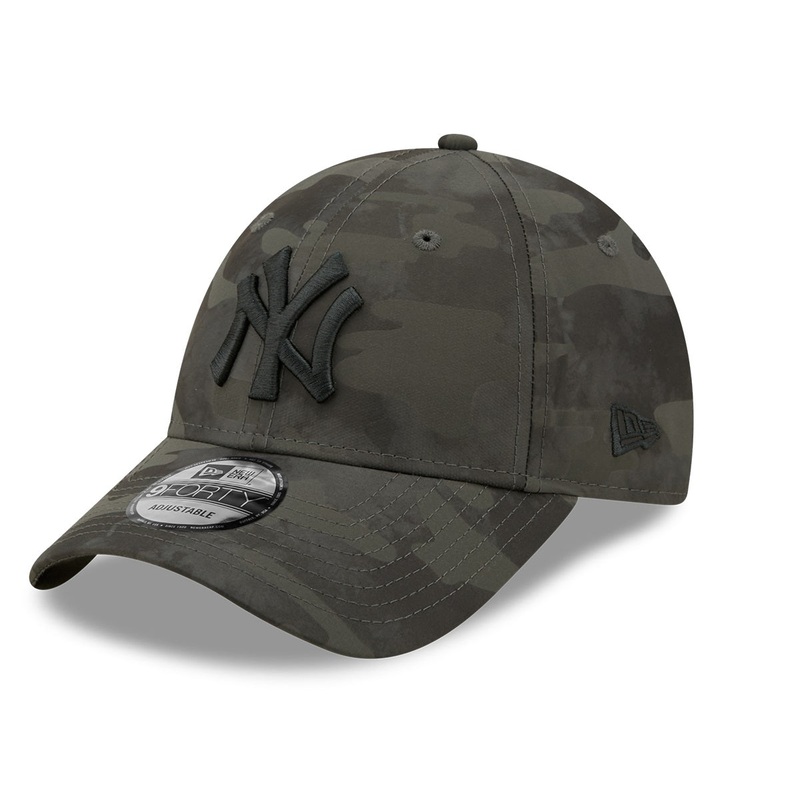 New York Yankees 9FORTY Tonal Camo Graphite Cap One Size