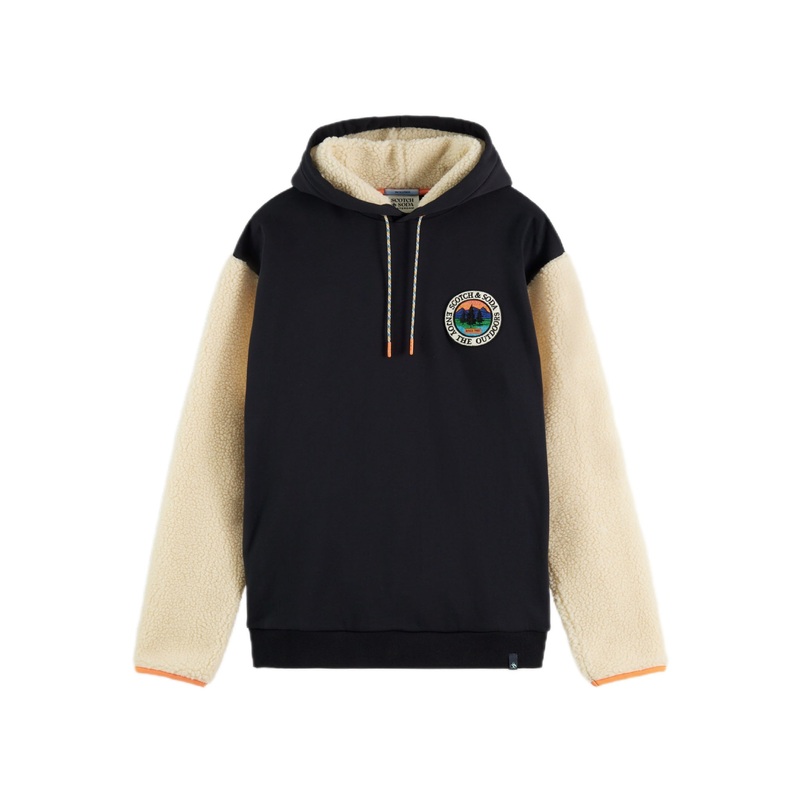 SCOTCH & SODA “TEDDY FELPA” HOODIE S