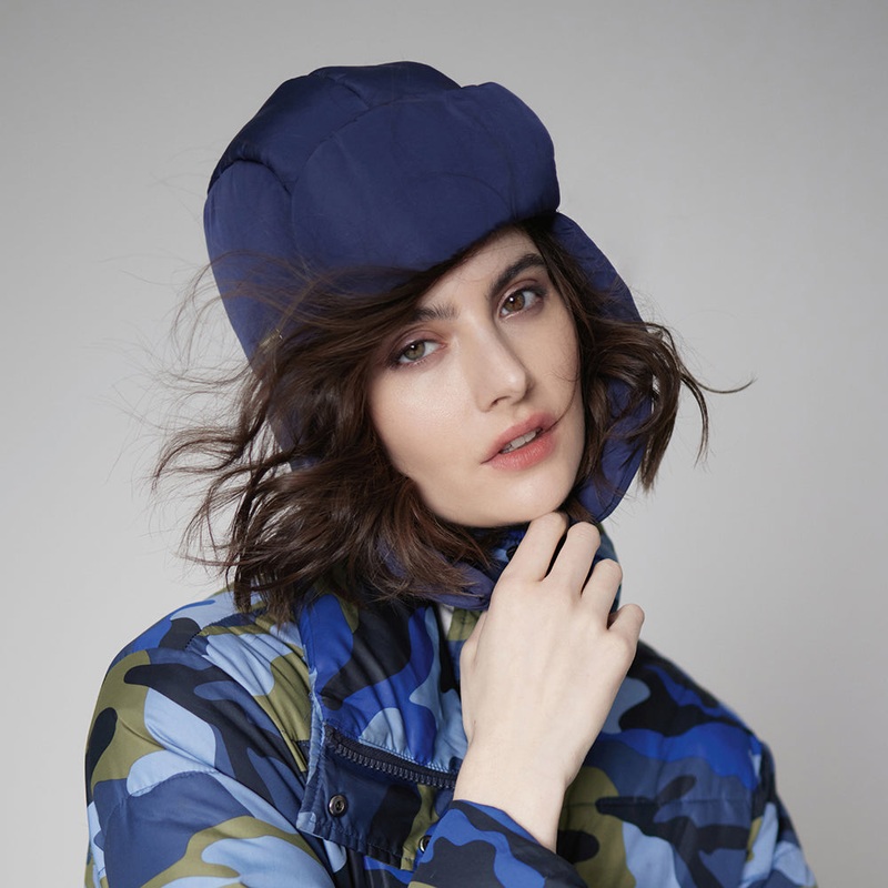 Seeberger Hats Quilted Trapper Hat – Navy Blue S