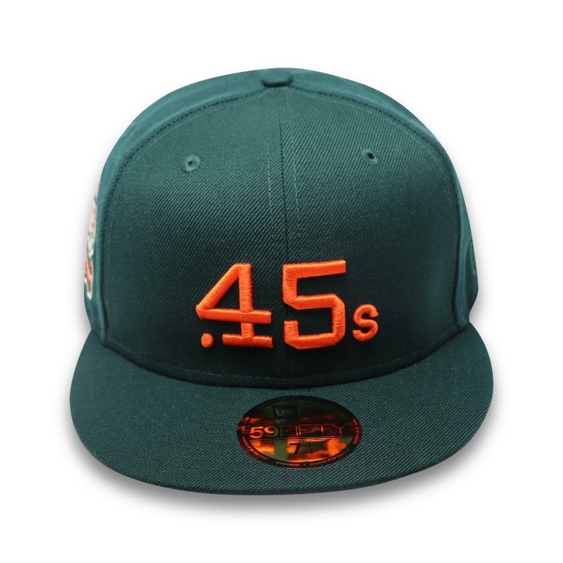 COLT 45’S (DK GREEN) (1964 ALLSTARGAME) NEW ERA 59FIFTY FITTED (ORANGE UNDER VISOR) 67/8