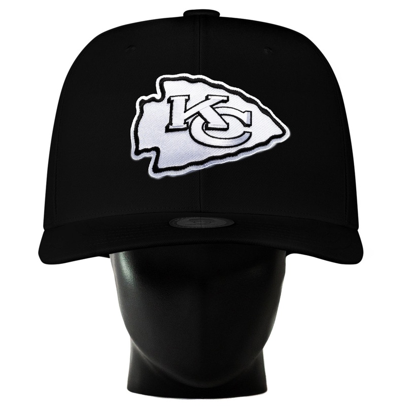 Kansas City Chiefs “Blackout” Noggin Black (S/M)