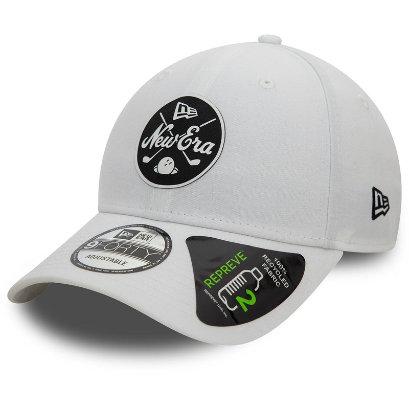 New Era 9FORTY Repreve Golf White Cap One Size