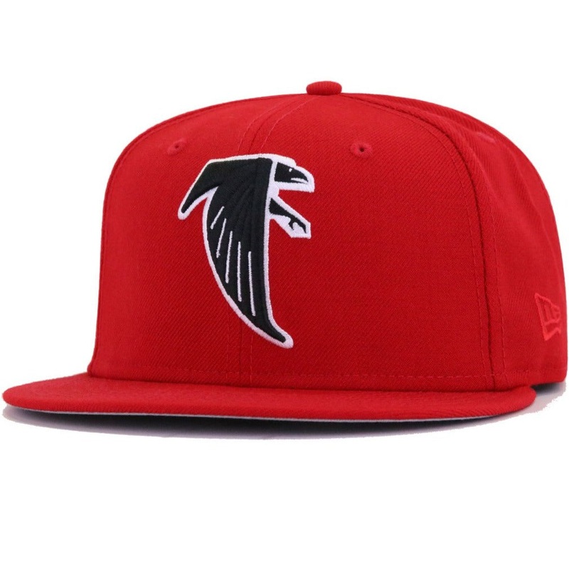 New Era Atlanta Falcons Legacy Scarlet 59FIFTY Fitted hat