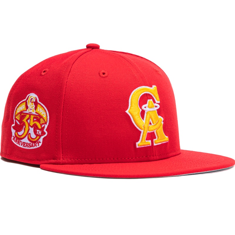 New Era California Angels ‘Burger Pack’ 35th Anniversary 59FIFTY Fitted Hat