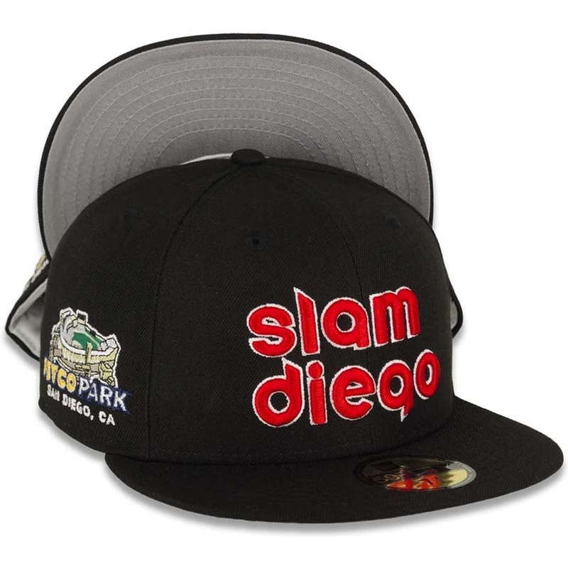 New Era Slam Diego Padres Petco Park Black/Red 59FIFTY Fitted Hat