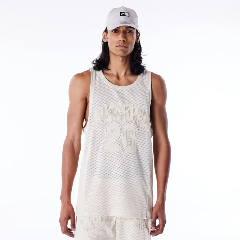 New Era Stone Mesh Tank Top XS