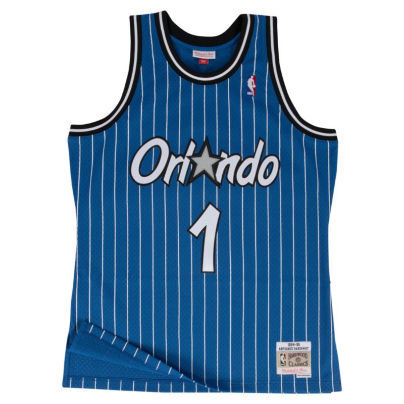 Orlando Magic #1 Anfernee Hardaway Mitchell and Ness Swingman Jersey s