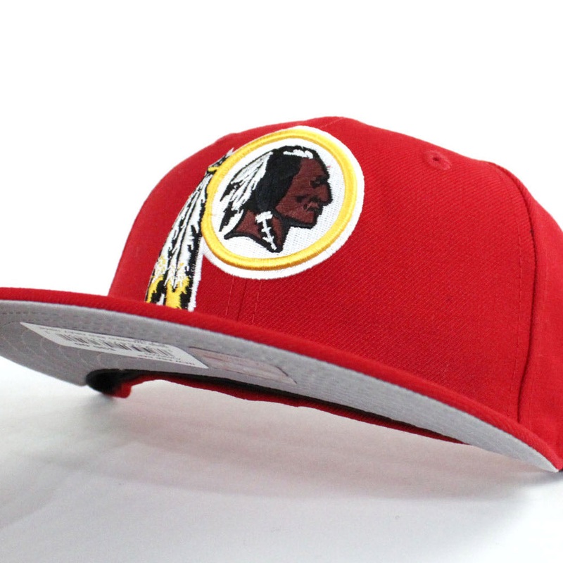 Washington Redskins New Era 59Fifty Fitted Hat (Nationals Color Gray Under Brim) 7