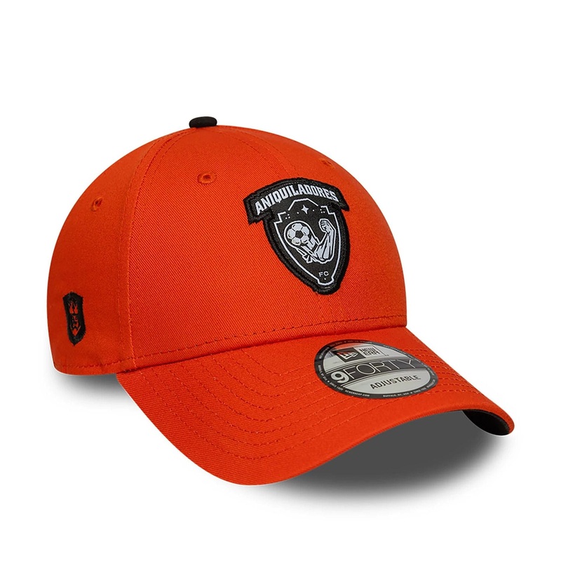 Anquiladores FC Kings League New Season Orange 9FORTY Adjustable Cap OSFM