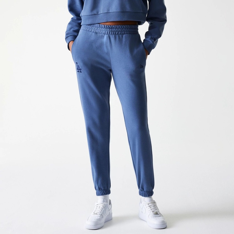 LA Dodgers Womens MLB Midi League Essential Dark Blue Joggers XS