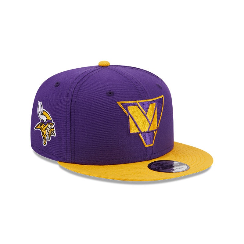 Minnesota Vikings New Era CITY ORIGINALS 9Fifty Snapback Hat – Purple/Yellow