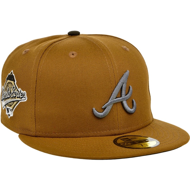 New Era x Lids HD  Atlanta Braves Cigar 2022 59FIFTY Fitted Cap