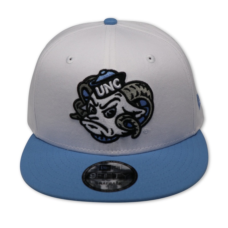 NORTH CAROLINA TAR HEELS (WHITE) NEW ERA 59FIFTY SNAPBACK