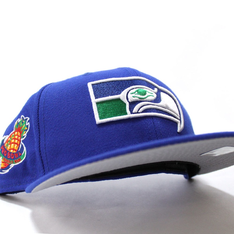 Seattle Seahawks 1998 Pro Bowl 59Fifty New Era Fitted Hat (Royal Blue Gray Under Brim) 7