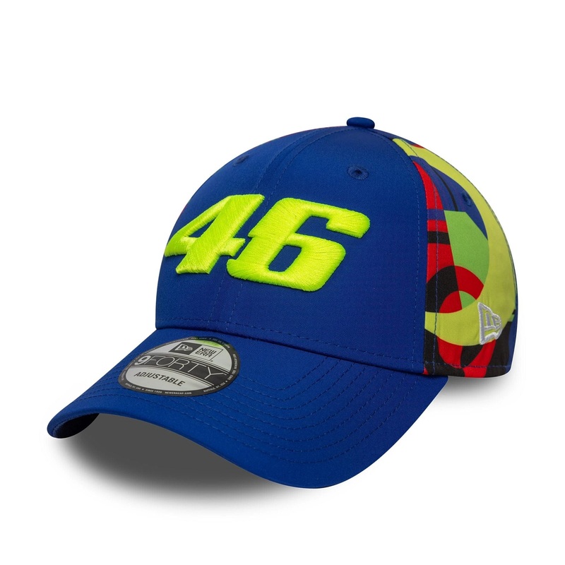 VR46 Vale Fanwear Dark Blue 9FORTY M-Crown Adjustable Cap OSFM