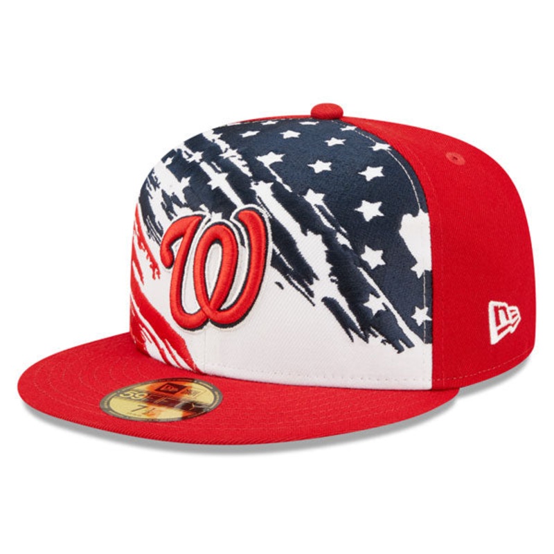 Washington Nationals New Era 4TH OF JULY On-Field 59FIFTY Fitted Hat – Red 6 7/8